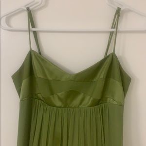 BCBGMAXAZRIA, long green dress